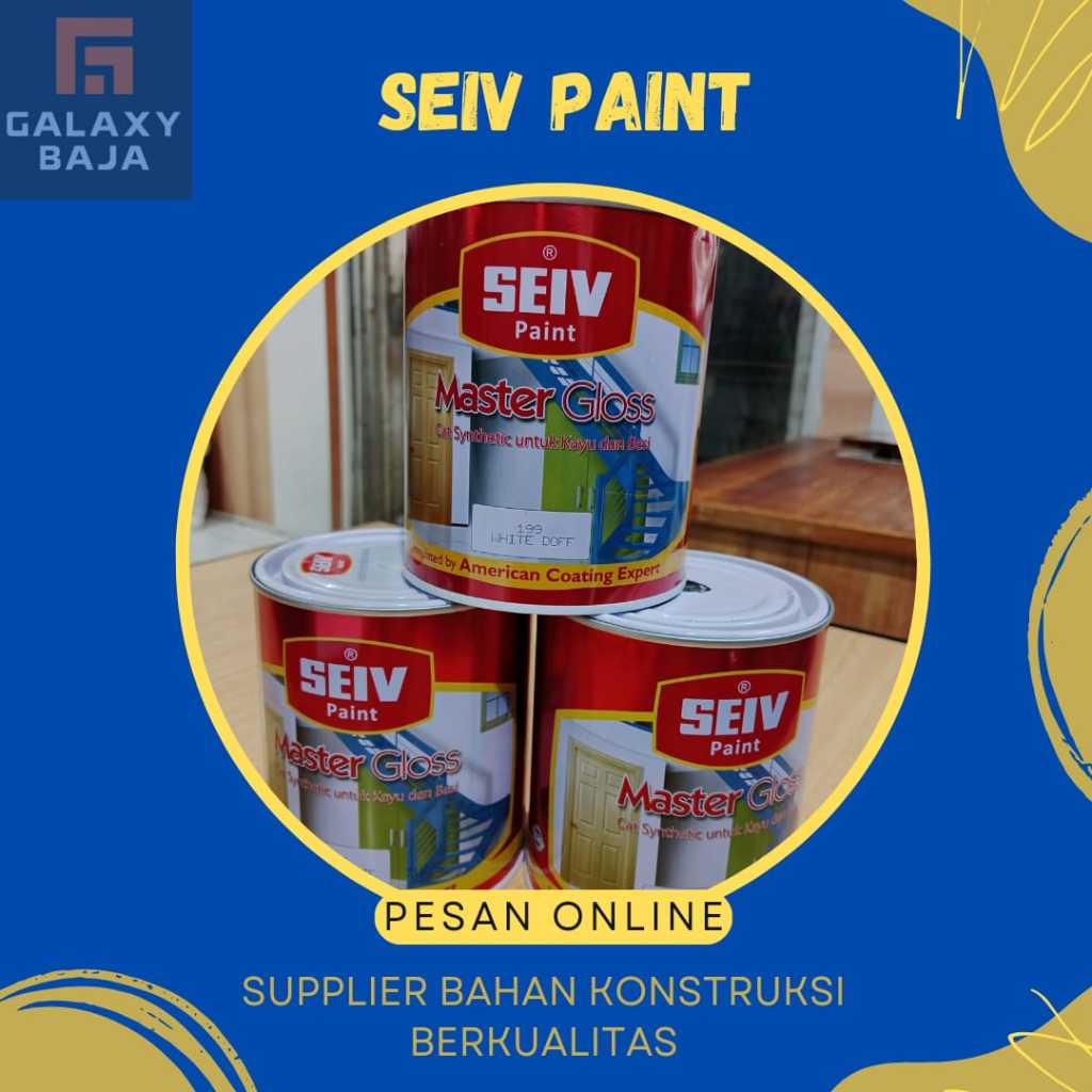 SEIV PAINT CAT KAYU DAN BESI SYNTHETIC