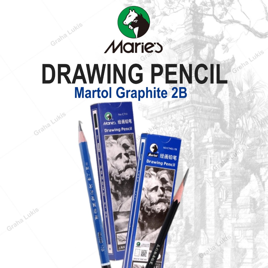 

Martol (Maries) Graphite Pencil 2B