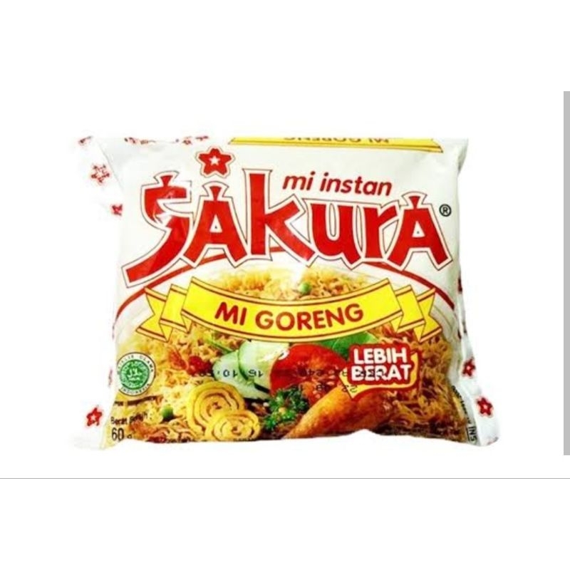 

Mie Goreng Instan Sakura / Dus