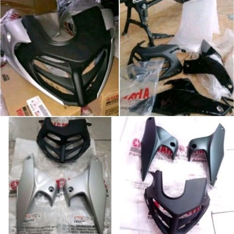 COVER UNDER TUTUP MESIN BAWAH SET VIXION R ORIGINAL