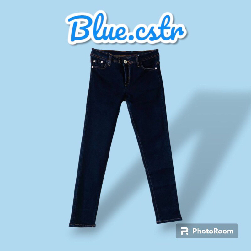 JEANS WANITA NAVY BY PRADA