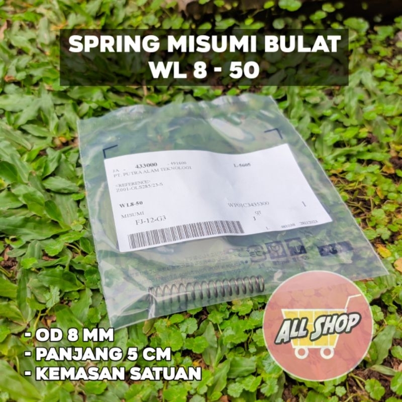 Per Misumi bulat WL 8-50 / Per misumi original / Per mizumi / Spring