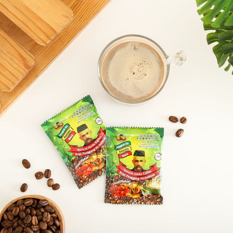 

kopi sachet hijau/pcs