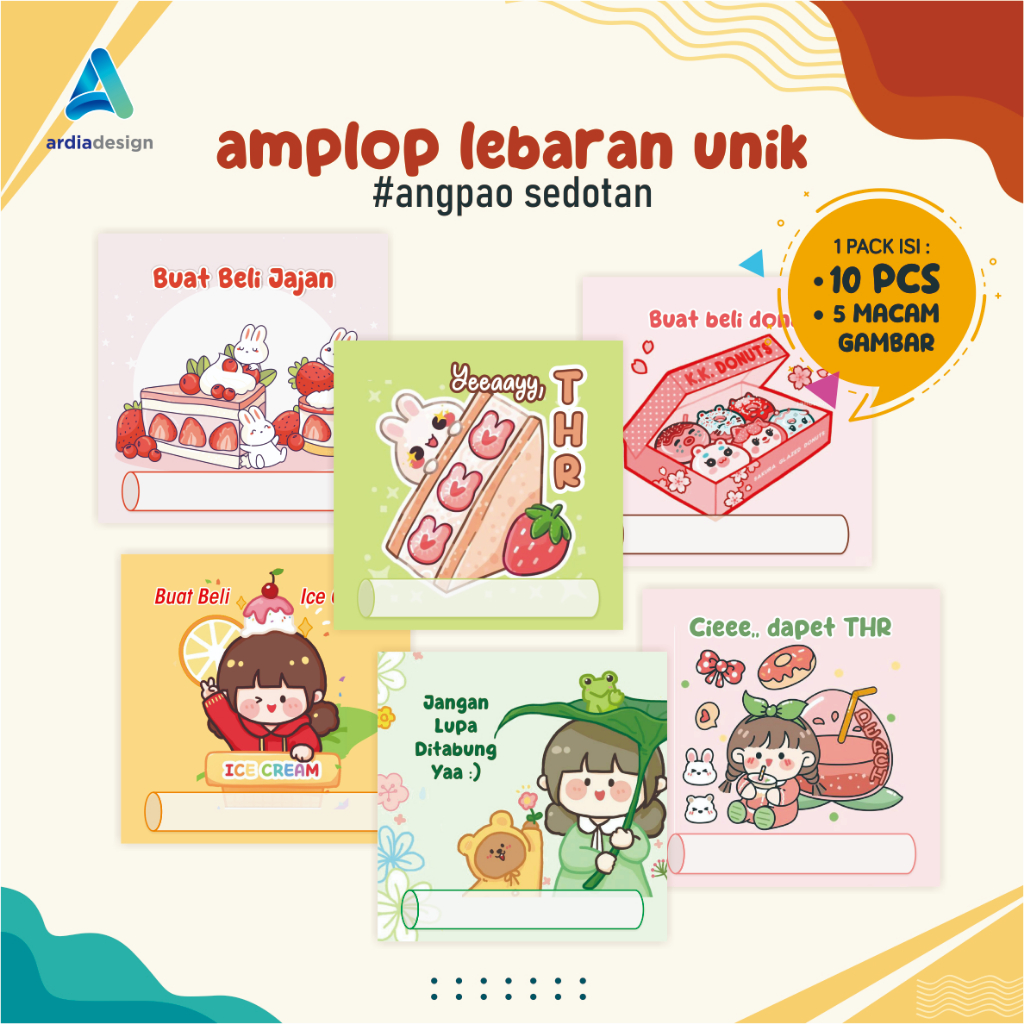 

AMPLOP LEBARAN ANGPAU SEDOTAN