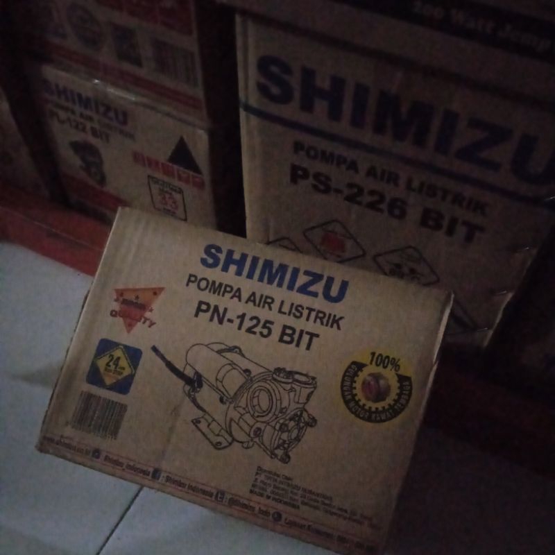 pompa air Shimizu PN 125 BIT POMPA MANUAL