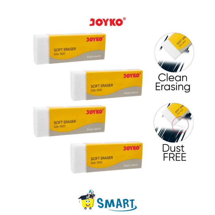 

(1BIJI)JOYKO ERASER 526 B20 PUTIH