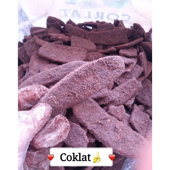

ART T15X TERMURAH 1 kg Keripik pisang kepok aneka rasa khas lampung panjang