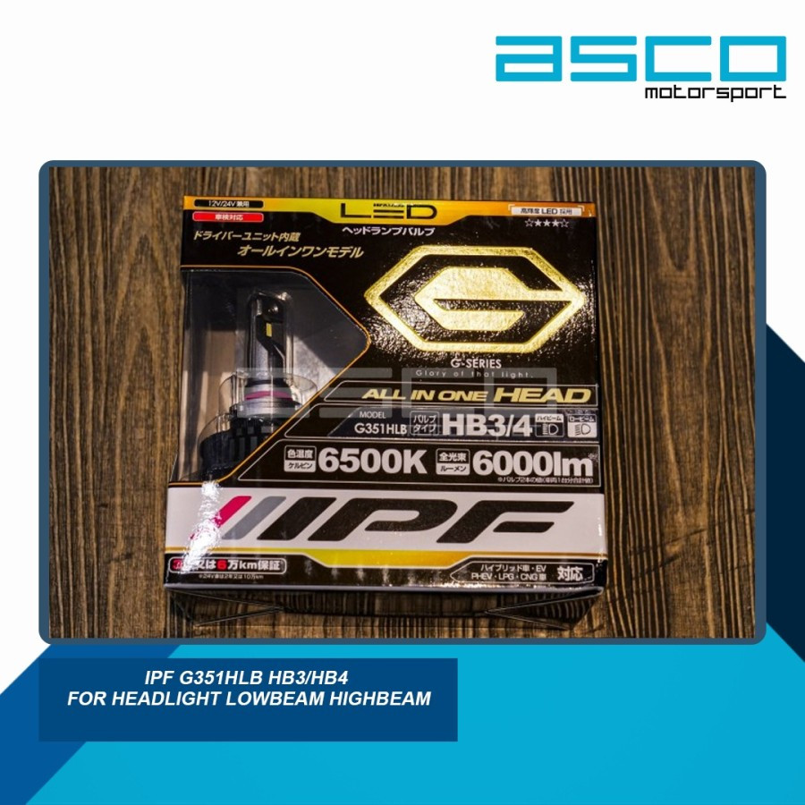 IPF G301HLB H11 For Foglamp Headlamp