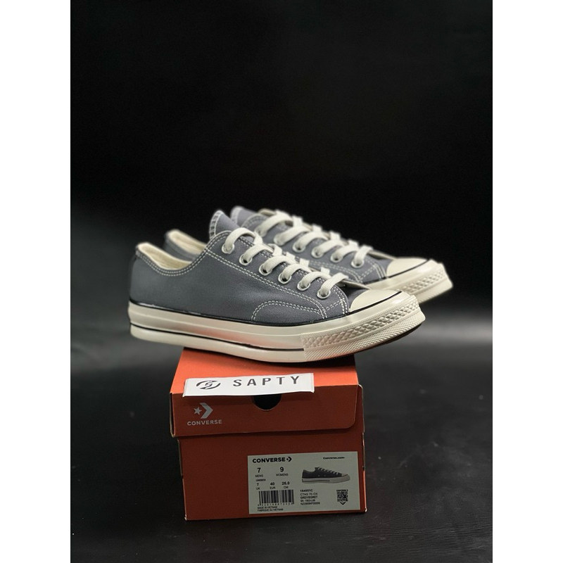 PROMO CONVERSE CHUCK TAYLOR 70S LOW GREY IMPORT ORIGINAL 100% BNIB