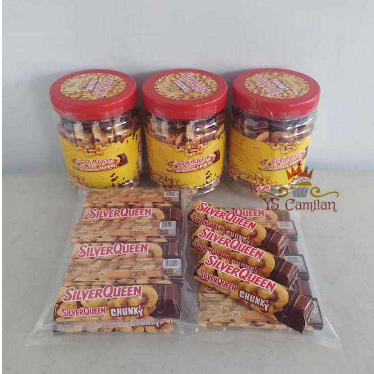 

SILVERQUEEN CHUNKI @30 GRAM/12 PCS, 6 PCS