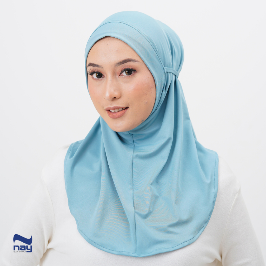 Nay Sportswear Jilbab Olahraga Indoor Outdoor Ruby