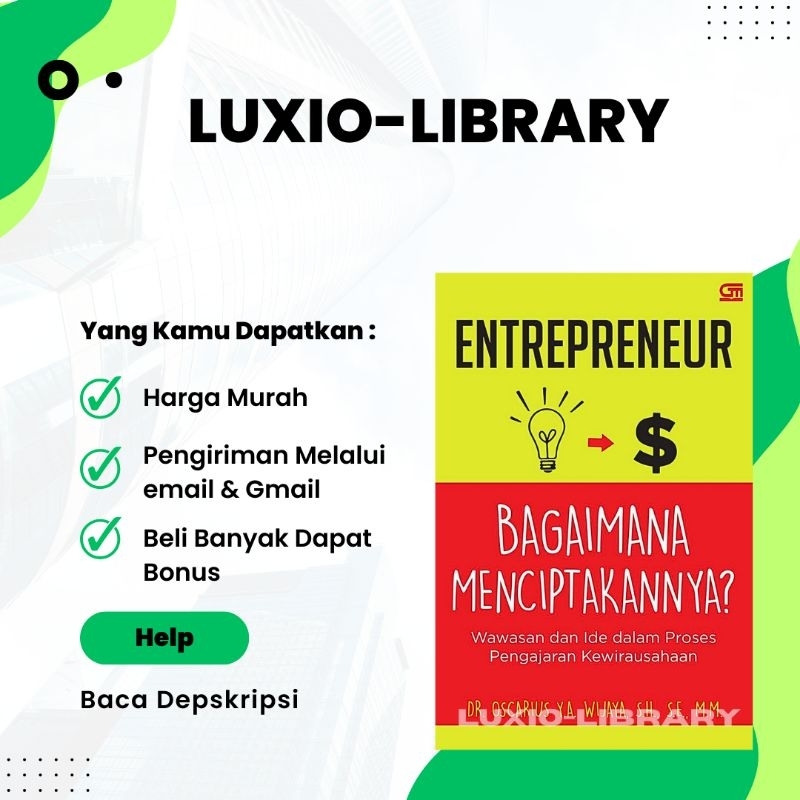 

Entrepreneur Bagaimana Menciptakannya