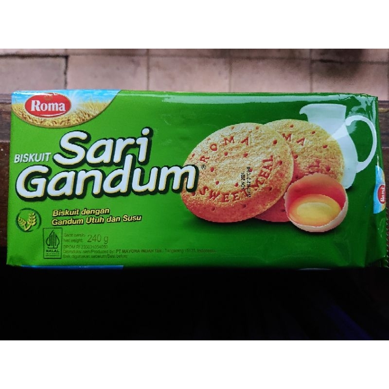 

ROTI ROMA SARI GANDUM FAMILY PACK 240gr ORIGINAL