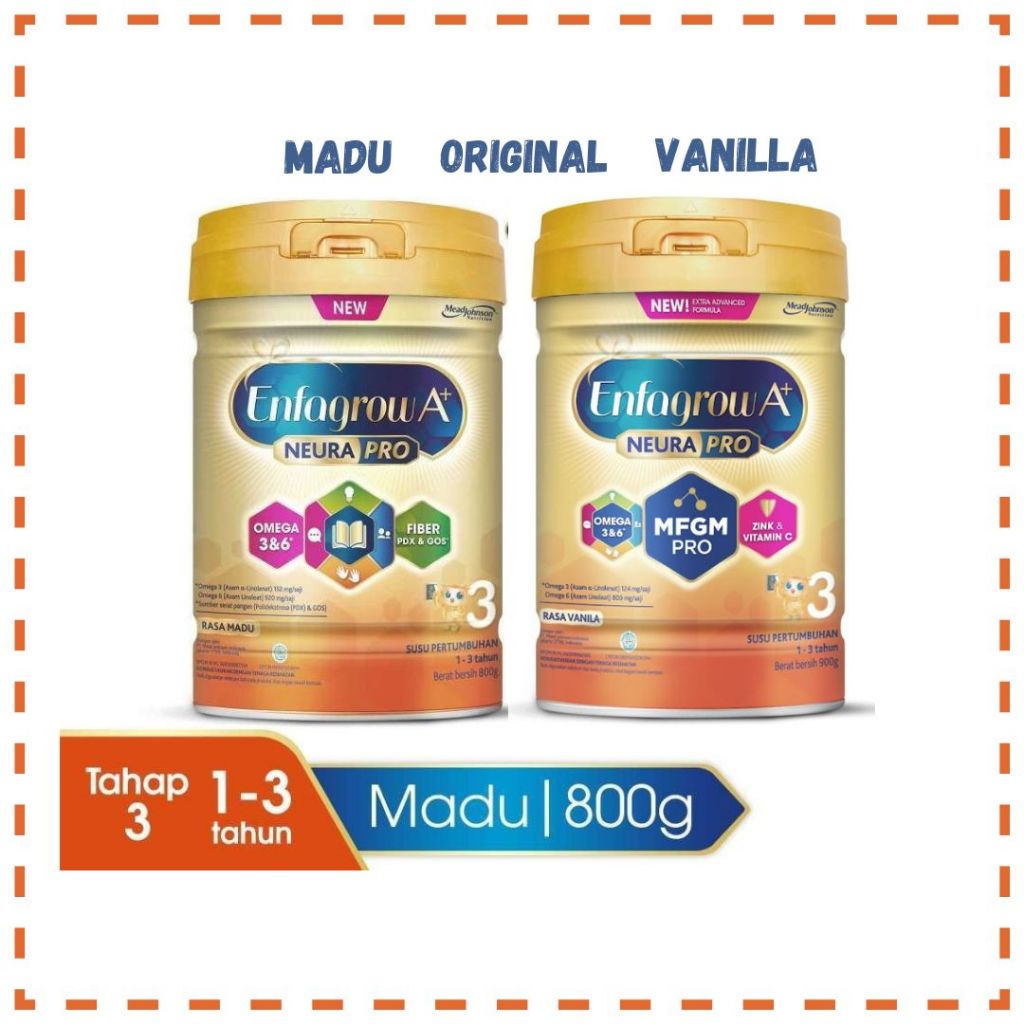 ENFAGROW 3 800GR SUSU BAYI 1-3 TAHUN