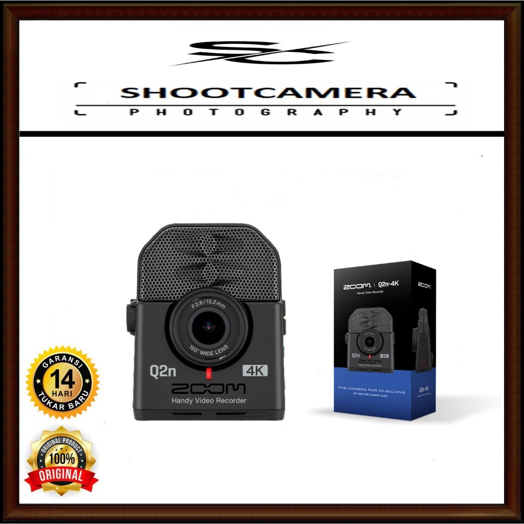 ZOOM Q2N 4K HANDY VIDEO RECORDER - ZOOM Q2N 4K VIDEO