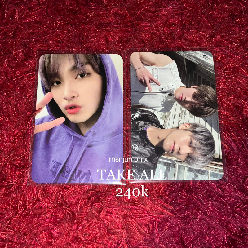 (official BOOKED) wts aab pc photocard nct dream haechan hoodie ungu pp sg21 dan photocard renjun ja