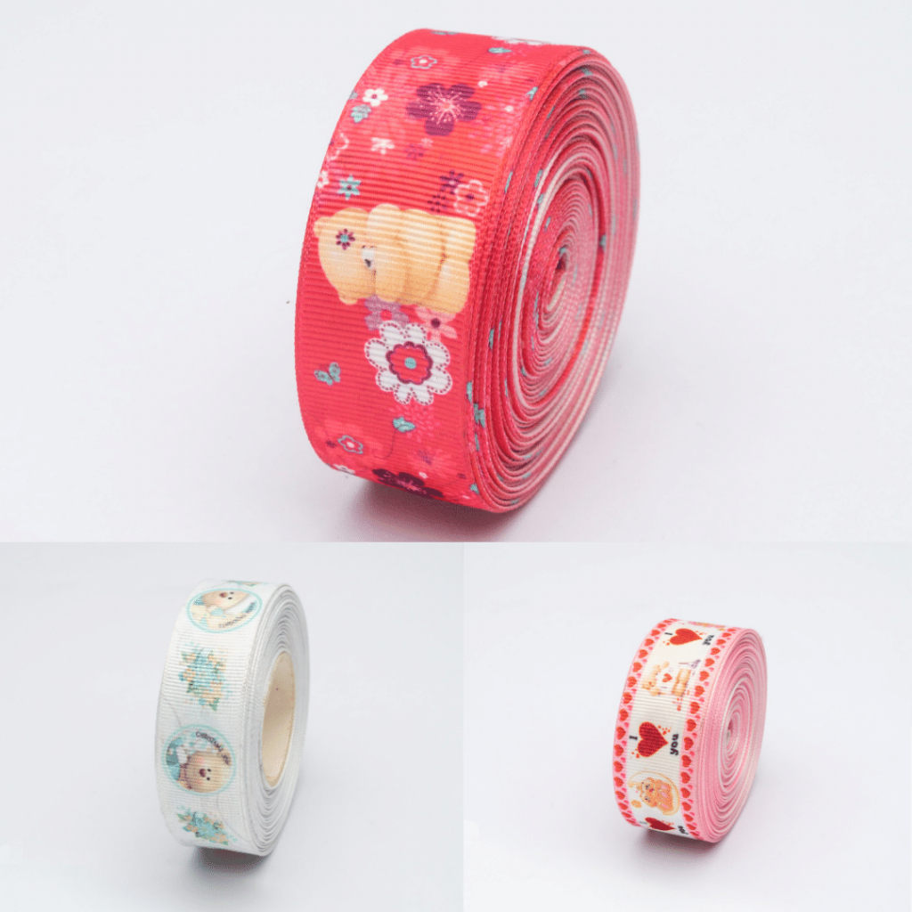 

1 Yard - Pita Motif | Pita Grosgrain | Pita Rambut Hairbow