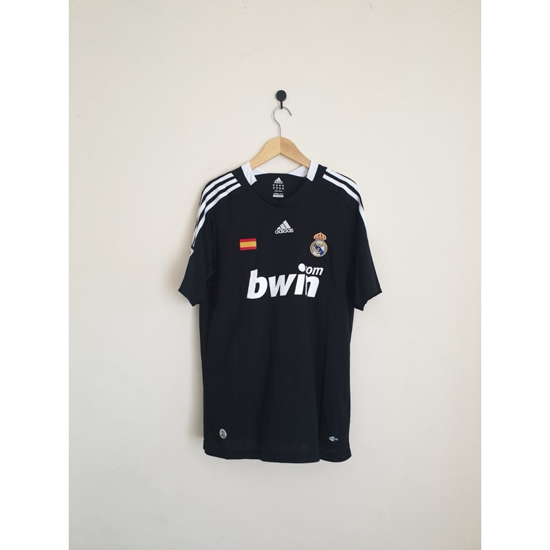Jersey Retro Rare Real Madrid Away 2008 2009 SERGIO RAMOS