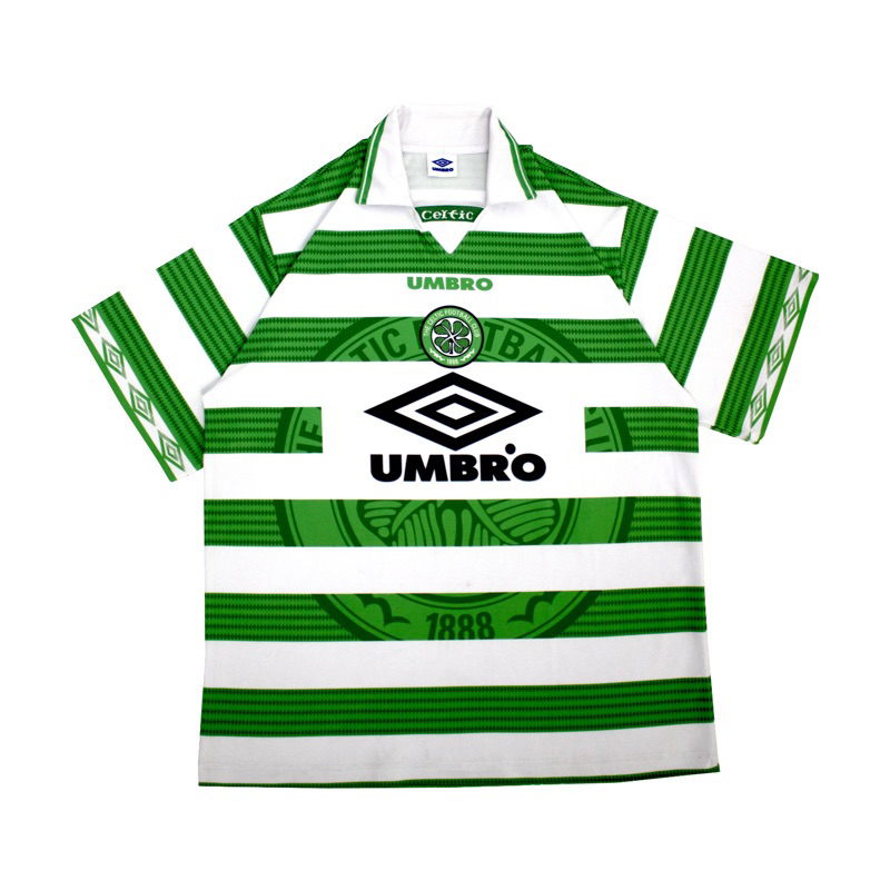 Jersey OVERSIZE VINTAGE jersey celtic 1997-99 bahan premium