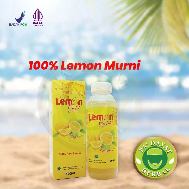 

Lemon Gold Asli 500ml Sari Lemon Premium Quality