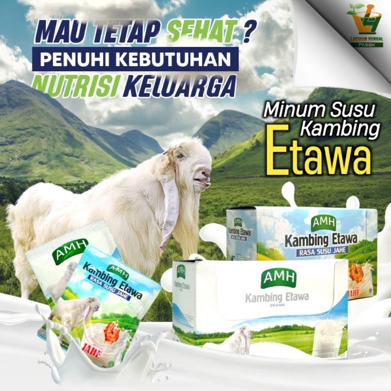 

AMH SUSU KAMBING ETAWA ORIGINAL ISI 10 SACHET