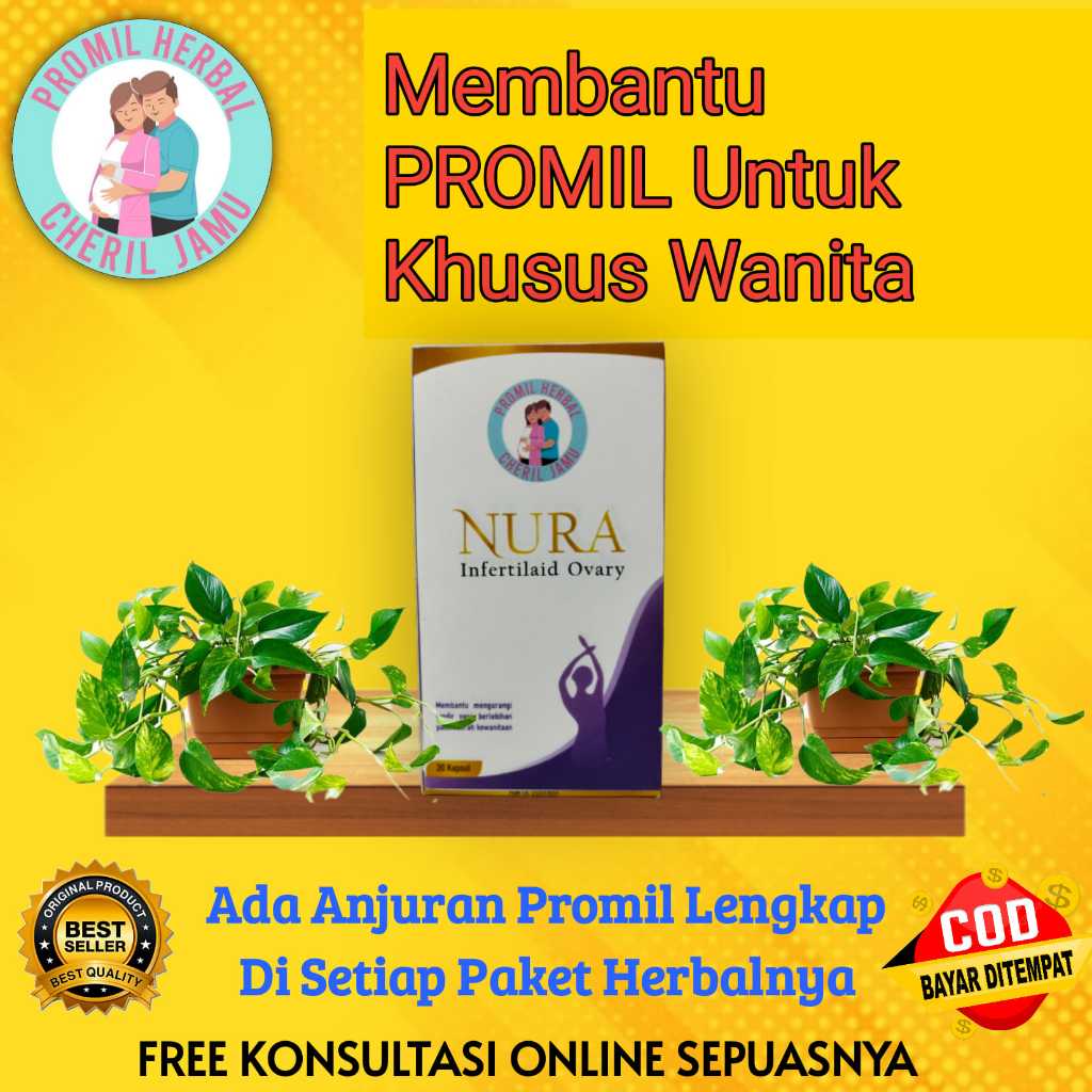 PROMIL CHERIL JAMU YAMPRO INFERTIL OVARY NURA