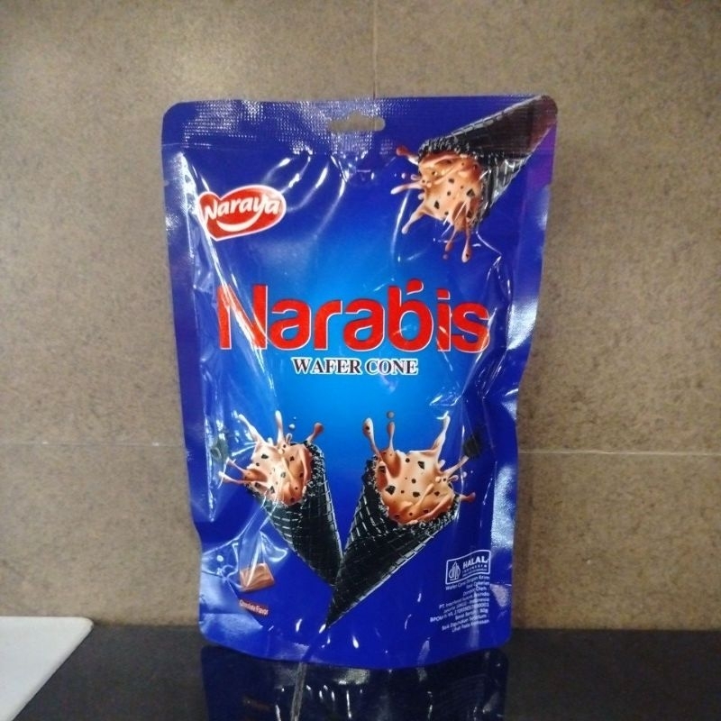 

NARAYA NARABIS WAFER CONE CHOCOLATE 80GR