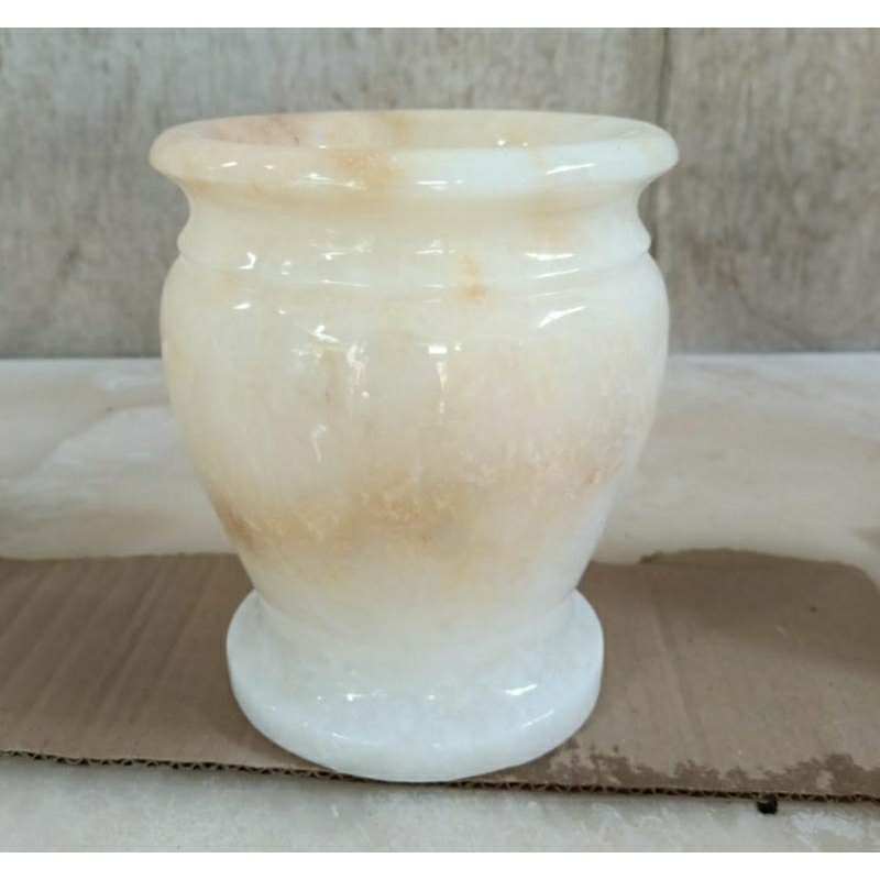 Vas Bunga Batu Onyx