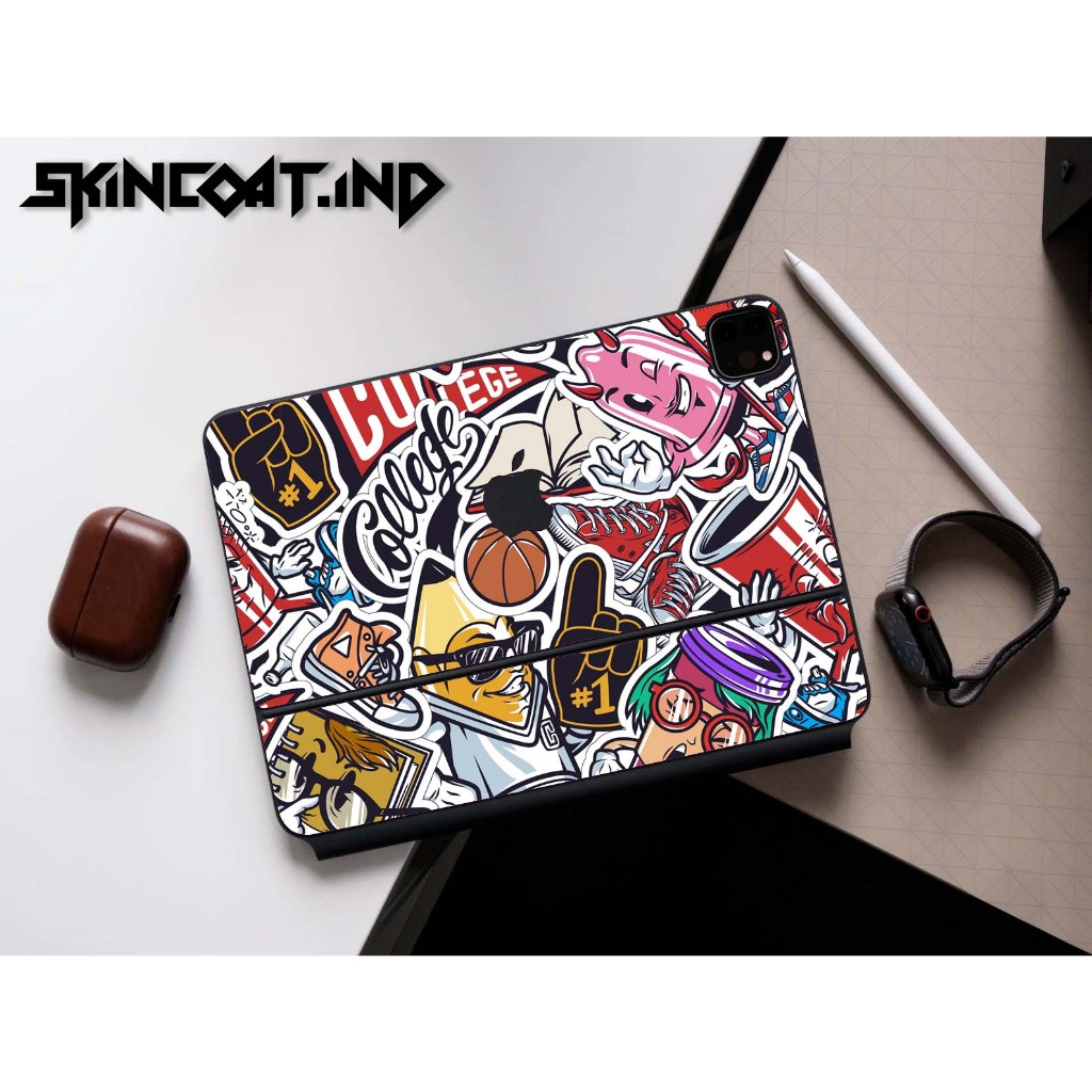 GARSKIN Magic Keyboard IPAD PRO 11 inch / 12.9 inch  - Grafitti