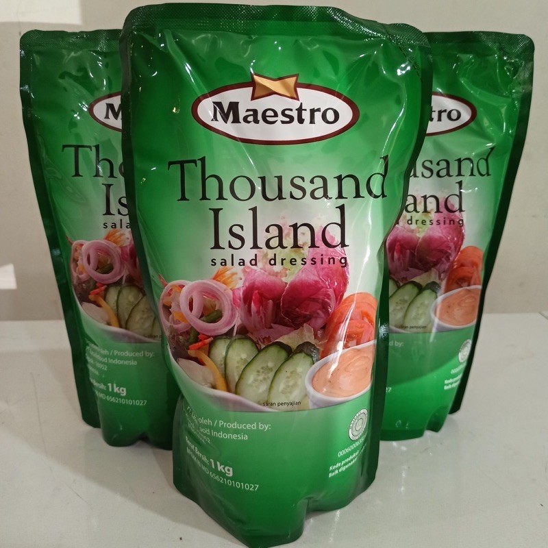 

Maestro Mayonaise Thousand Island Pouch 1KG