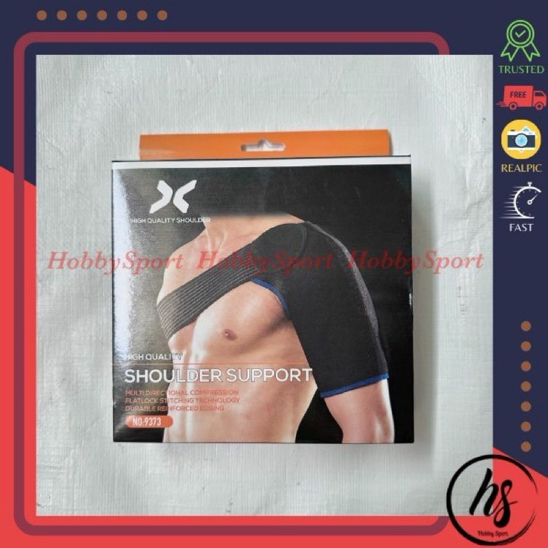 Shoulder Support HQ X 9373 Pelindung Penyangga Bahu Kiri Kanan Deker