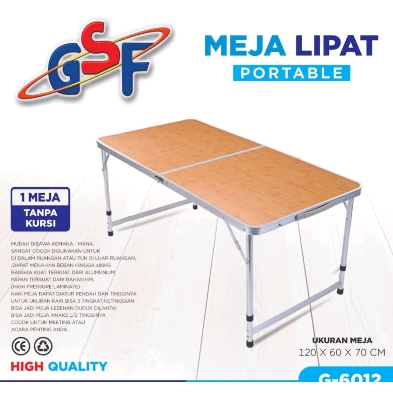 MEJA LIPAT PORTABLE / MEJA LIPAT KOPER