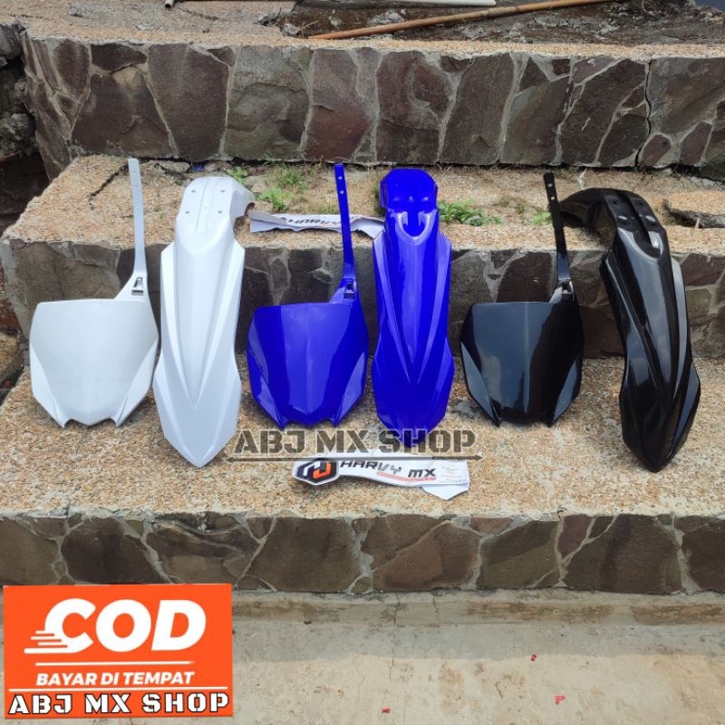 Spakbor Depan YZ 125 Dan Papan Nomor YZ 125 Spakbor Slebor Depan YZ 125 Cover Nomer YZ125 250 450