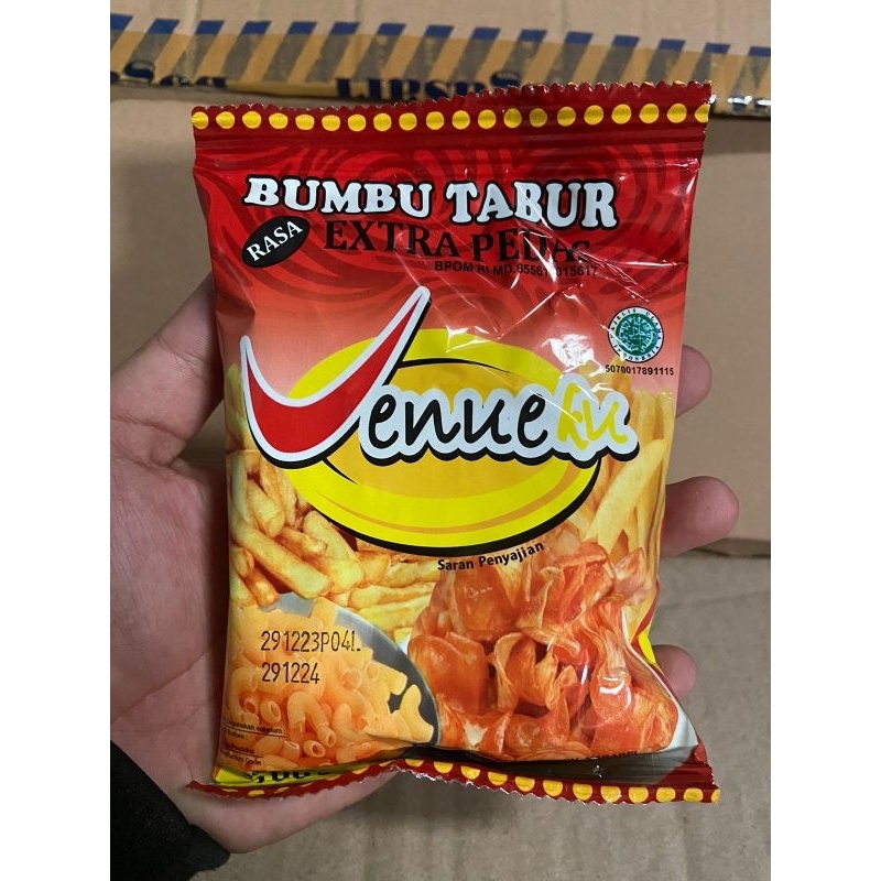 

bumbu tabur venusku rasa jagung manis, balado, dan extra pedas 100g