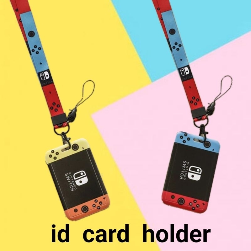

Card Holder Credit Card Style Nintendo Id Card Gantungan Tali Kartu