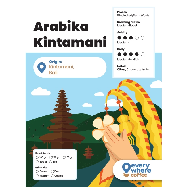 

Biji Kopi Arabika Bali Kintamani