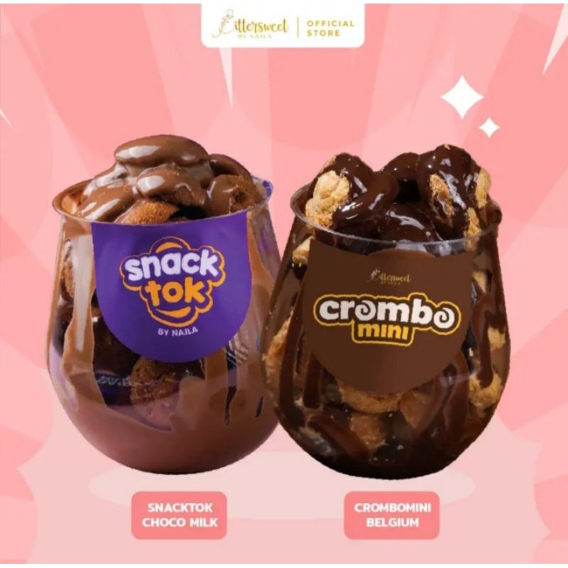

Snacktok Full Cookies Choco Milk & Crombomini Belgium