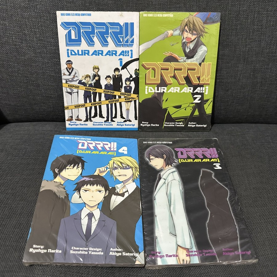Komik Durarara 1-4 (DRRR)