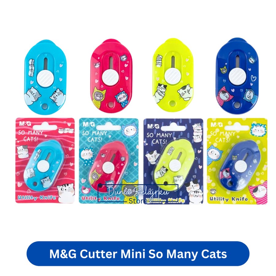 

Cutter M&G Mini So Many Cats ASS913D9 Pisau Pemotong Knife