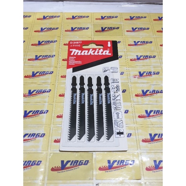 MATA JIGSAW T111C MATA GERGAJI UNTUK KAYU TRIPLEK JIGSAW BLADE