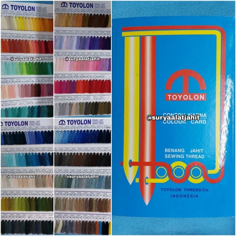 katalog Buku Benang Extra/Yamalon/Putra/Toyolon 1buku