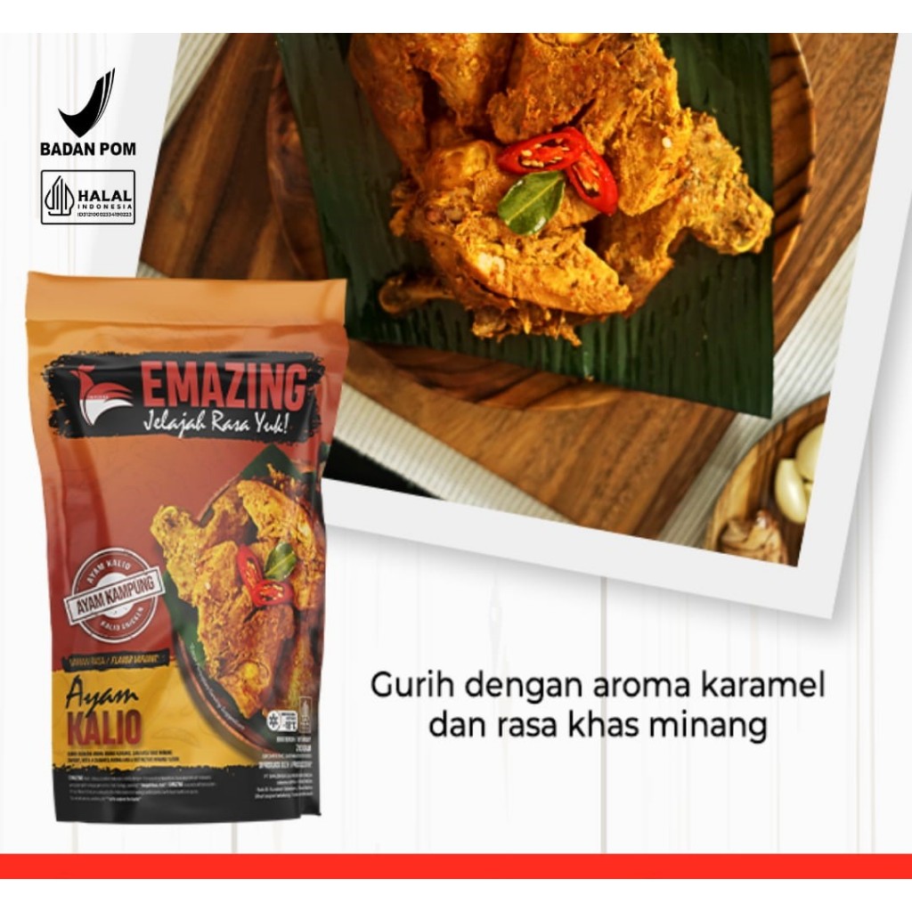 FROZEN FOOD AYAM KALIO EMAZING