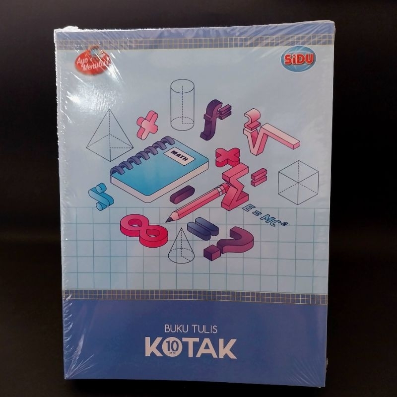 

(1 pack) Buku Tulis Kotak Besar 10mm Sidu 38 Lembar SQ 10