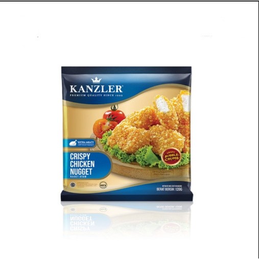 

Kanzler crispy chicken nugget 120gr