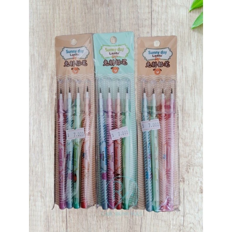 

(1 PCS) PENSIL CABUT LANTU (isi 4)