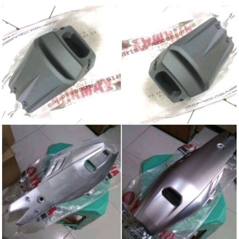 COVER TAMENG KNALPOT SCORPIO Z NEW ORIGINAL