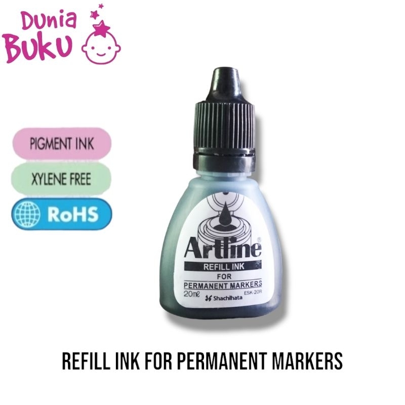 

ARTLINE Tinta Isi Ulang Refill Ink For Permanent Markers