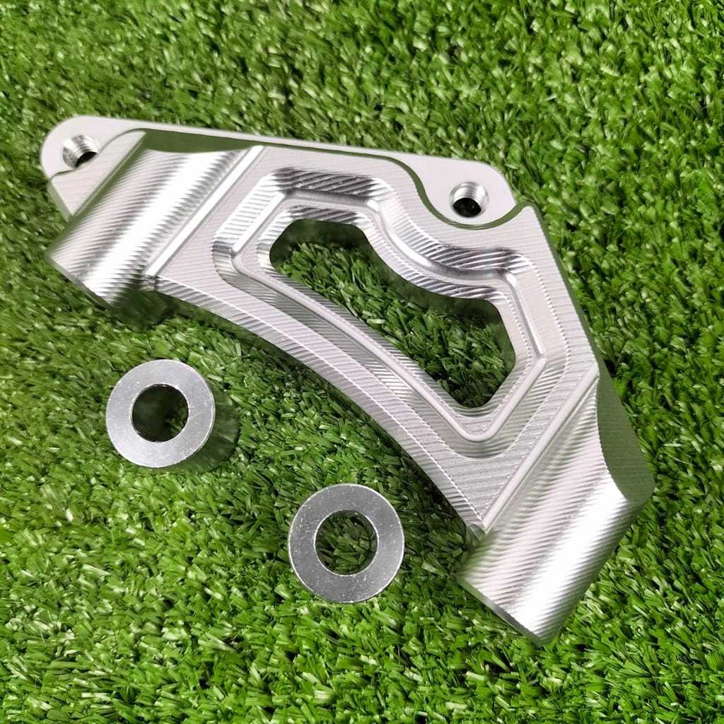 BRACKET BREKET KALIPER BREMBO GP4 4 PISTON PNP MEGAPRO TIGER IMPORT CNC