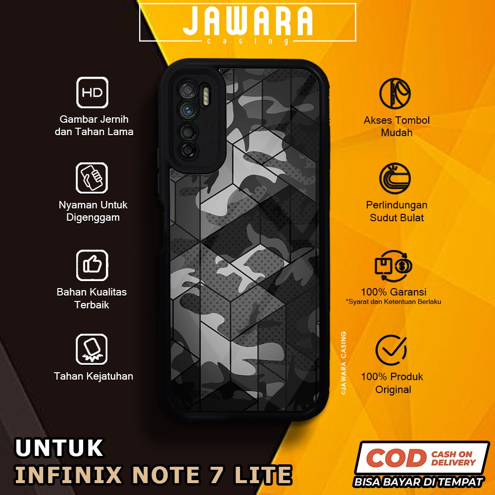 Case Infinix Note 7 Lite Casing Infinix Note 7 Lite [SLDR] Premium Glossy Case Hp Infinix Jawara Cas