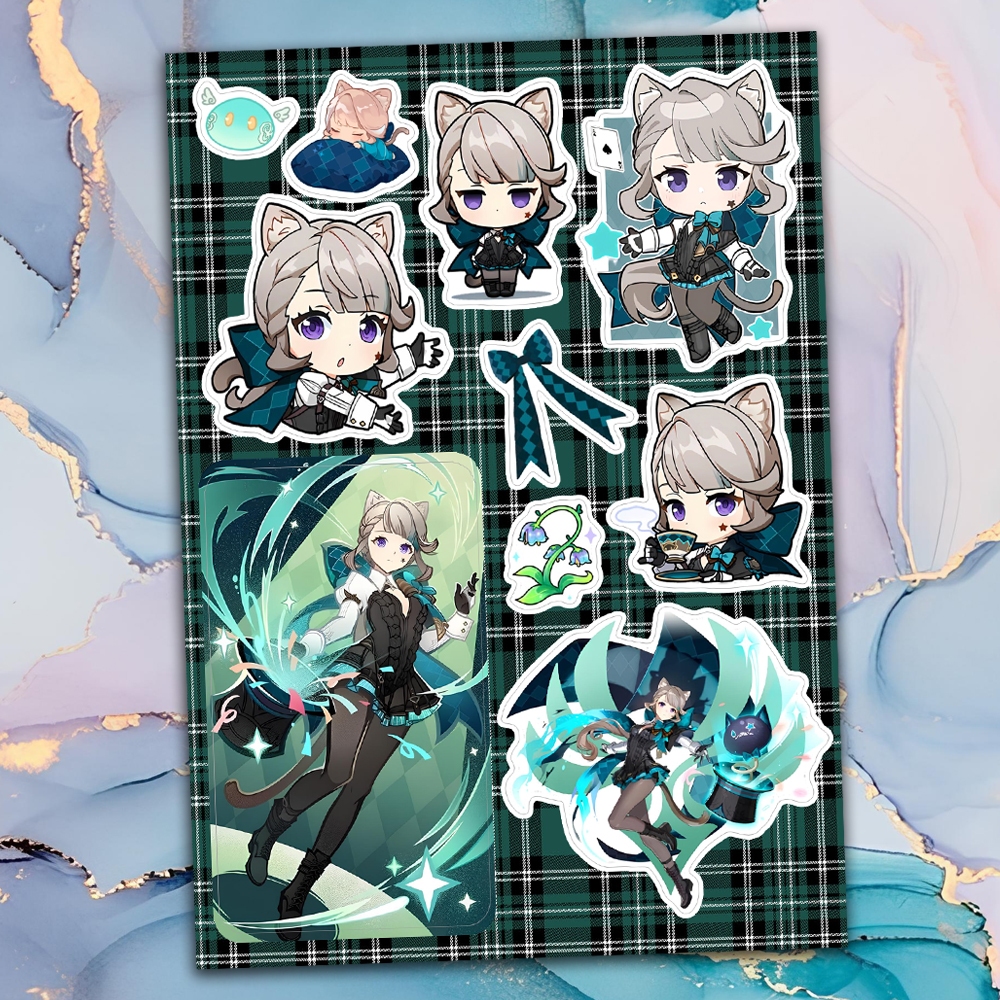 

LYNETTE Fontaine Anemo Genshin Impact Lyney Sister